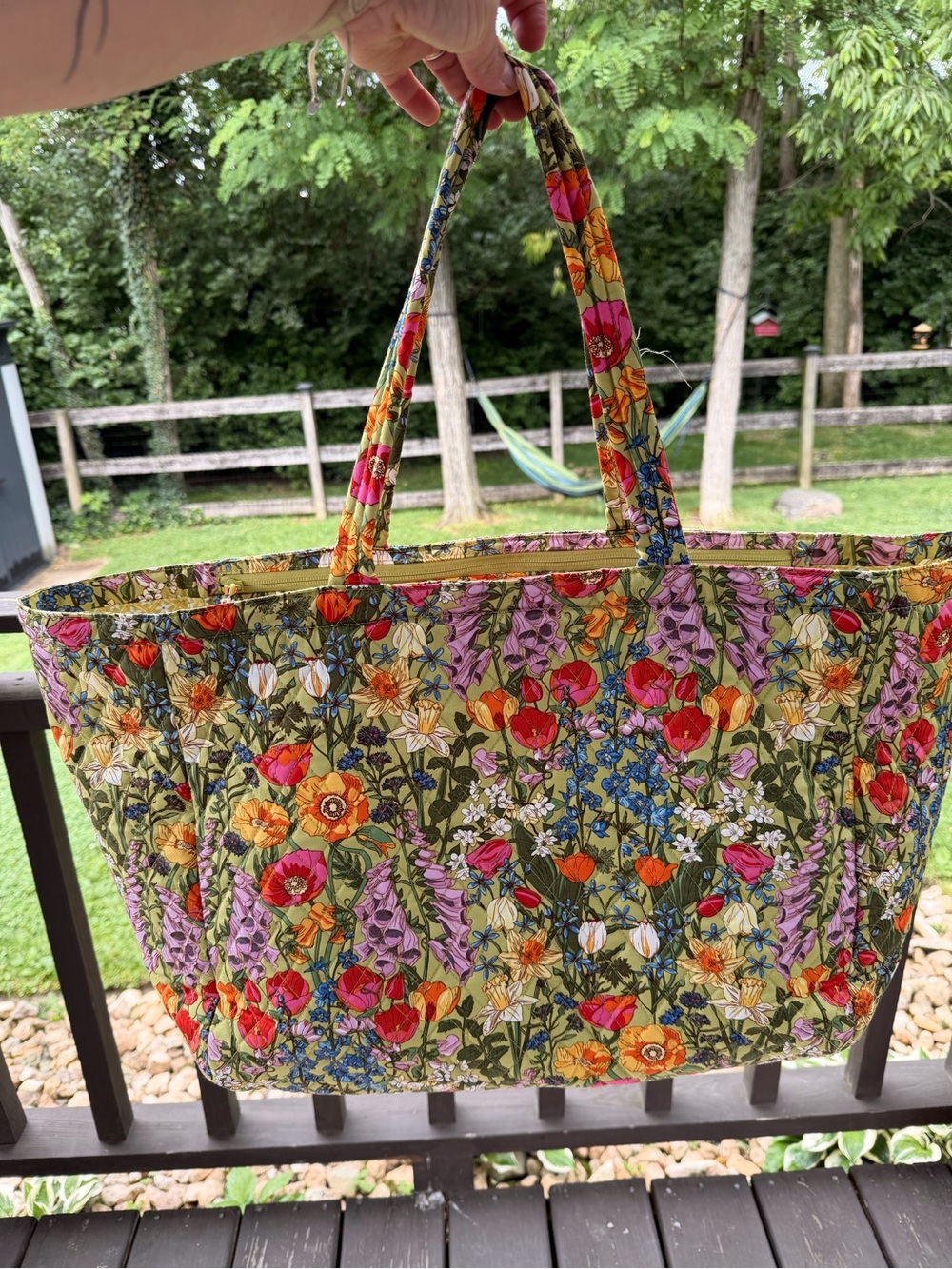 Vera Bradley Knollton tote - meadow bouquet